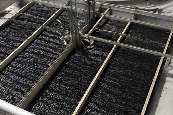 Fully Installed Cooling Tower Fill System